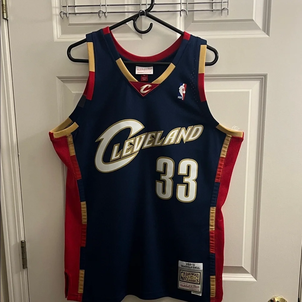 Cleveland Cavaliers Mitchell & Ness Shaquille O’Neal Swingman jersey sz. Large - Picture 1 of 4